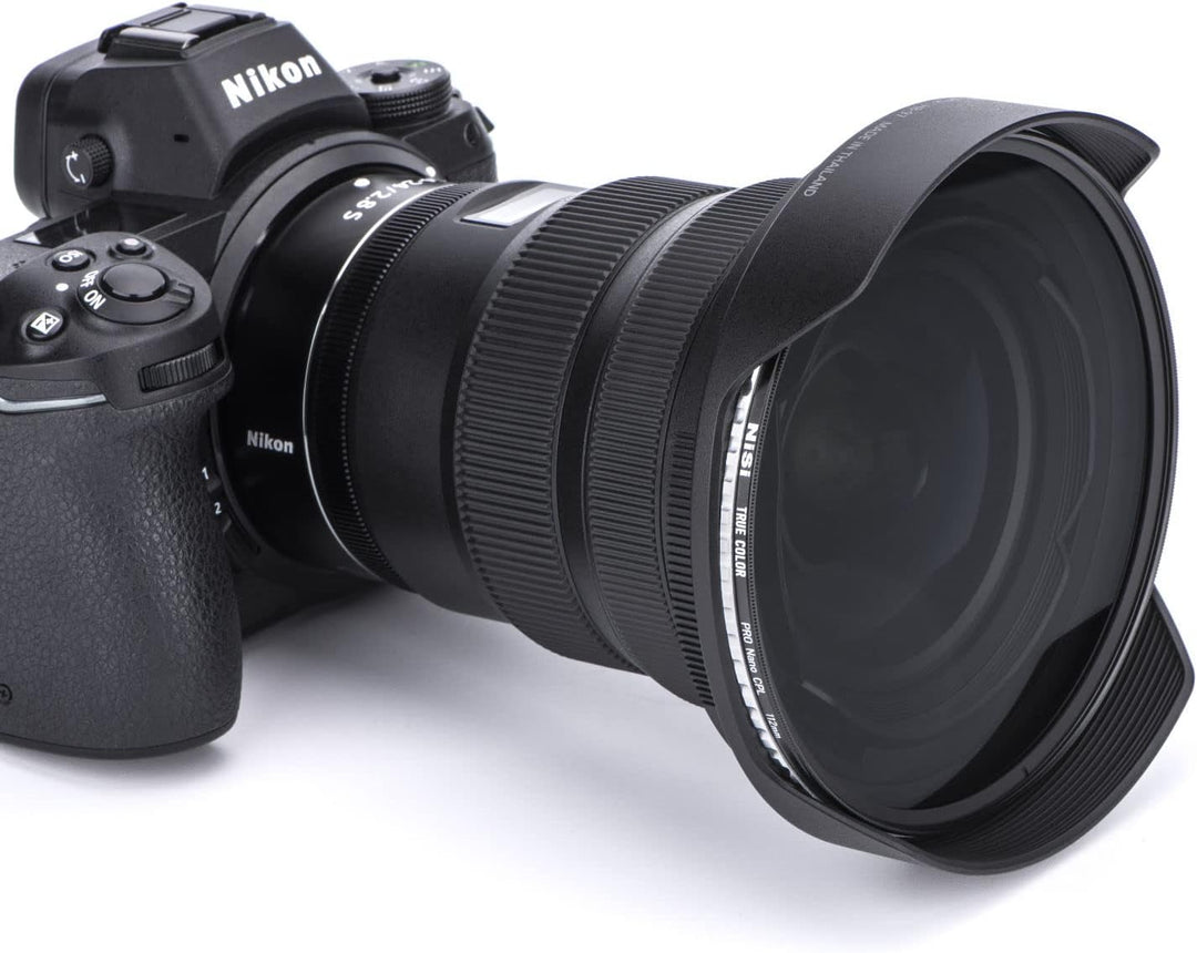 NiSi 112mm Zirkulare True CPL für Nikon Z 14-24mm f2.8 S True Color CPL, True Color CPL