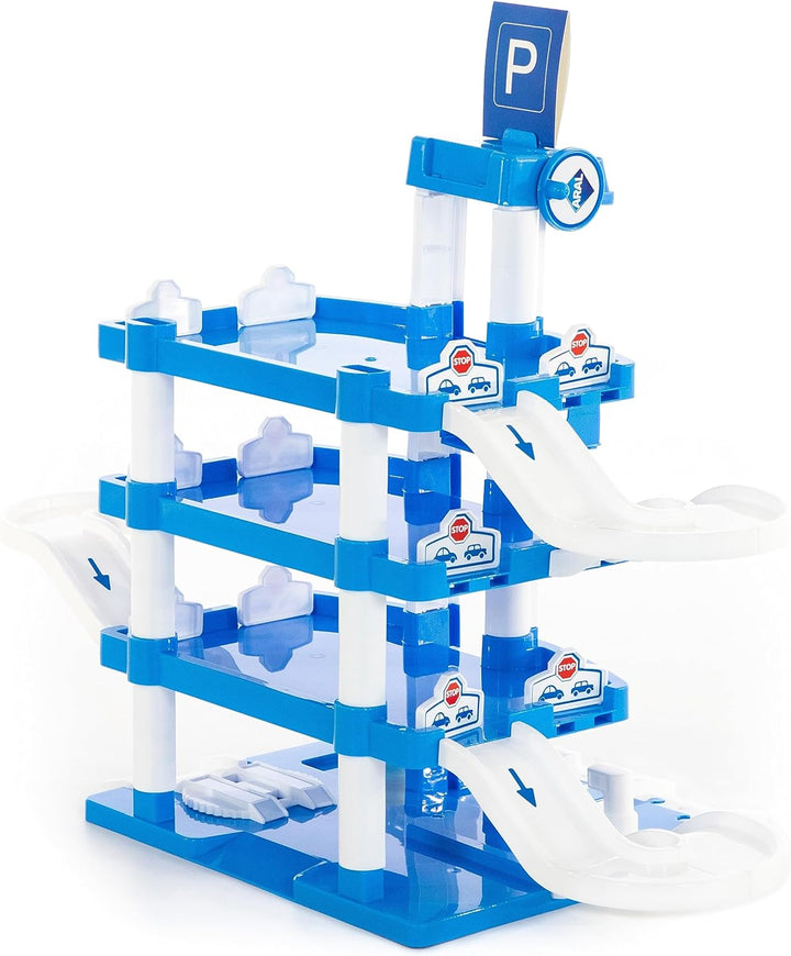 Wader Quality Toys 46086 Parkgarage 4 Ebenen ARAL