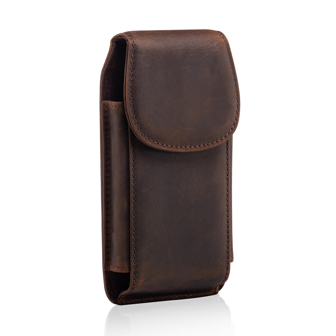 Hengwin Leder Handy Holster Fall Taille Gürtel Tasche für iPhone 17 Pro Max/16Plus iPhone 16 15 14 1