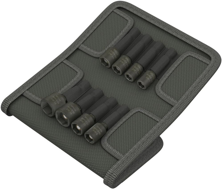 Wera 869/4 M Set A SB, Steckschlüsseleinsätze, 8-teilig, 05073495001