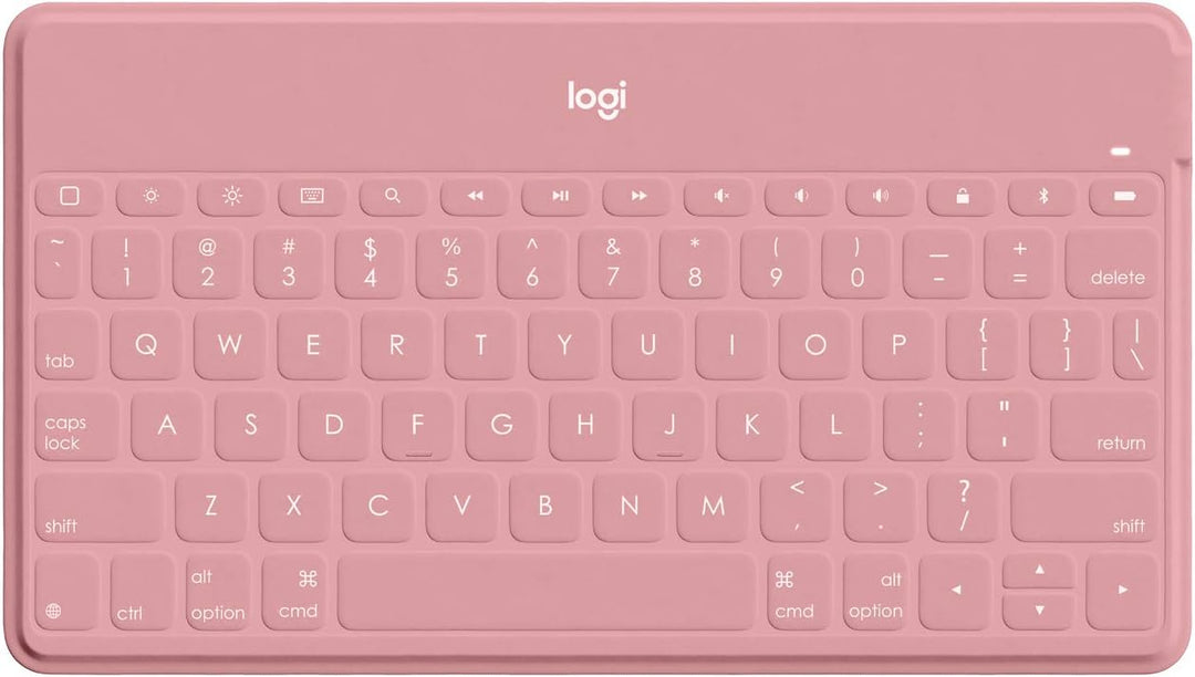 Logitech Keys-to-Go Kabellose Tablet-Tastatur, Bluetooth, iOS-Sondertasten, Ultraleicht & Geräuschlo
