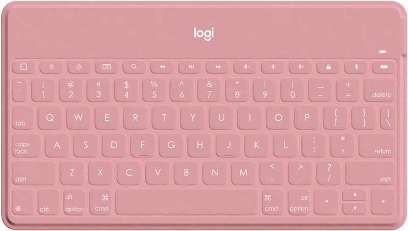 Logitech Keys-to-Go Kabellose Tablet-Tastatur, Bluetooth, iOS-Sondertasten, Ultraleicht & Geräuschlo