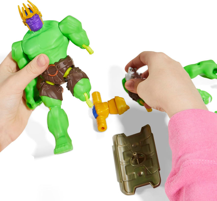 MixMashers Marvel Hulk individualisierbare Avengers Deluxe Mix-and-Match Action-Figur & Accessoires,