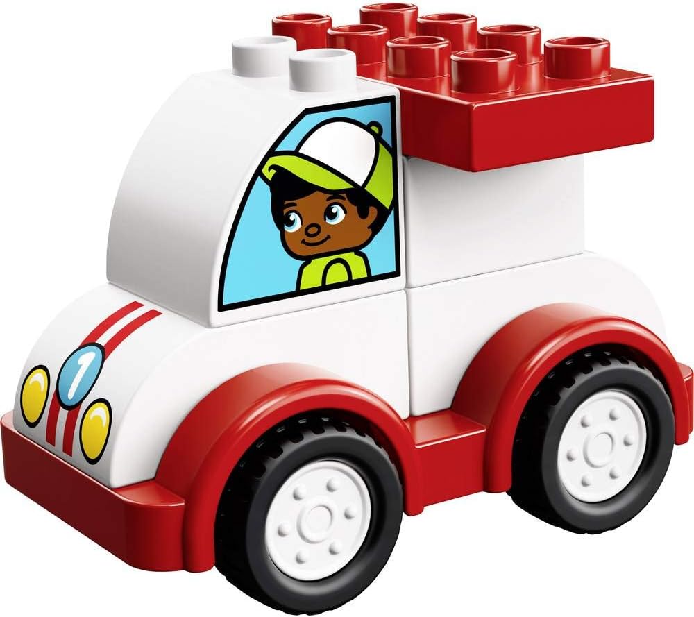 LEGO 10860 DUPLO My First Mein erstes Rennauto Spielzeug, Spielzeug