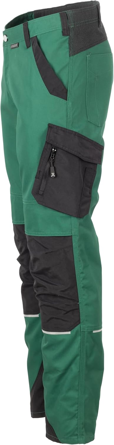 Planam Herren Cargo Norit Herren Bundhose 24 Grün/Schwarz, 24 Grün/Schwarz