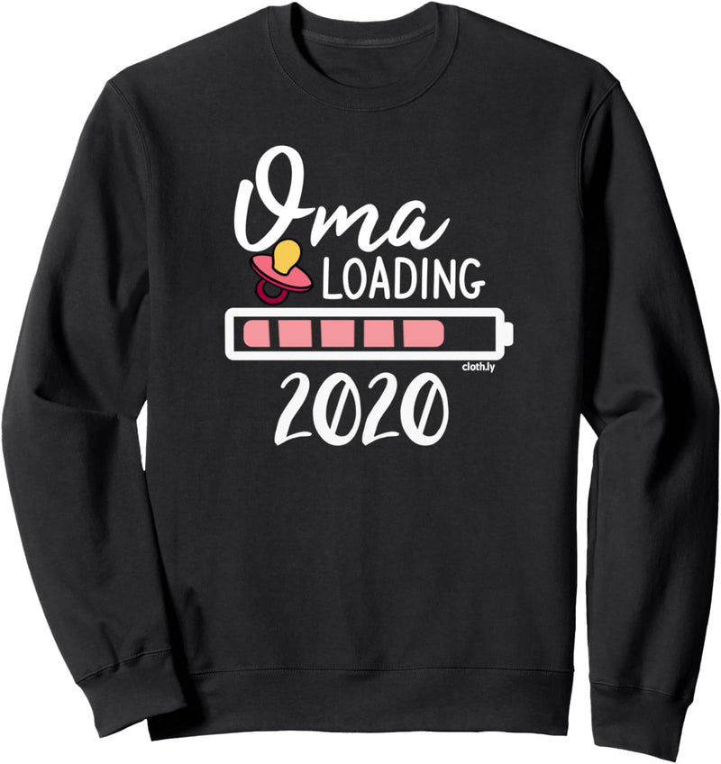 Oma Loading 2020 werdende Omi Geschenk Baby Verkündung Sweatshirt