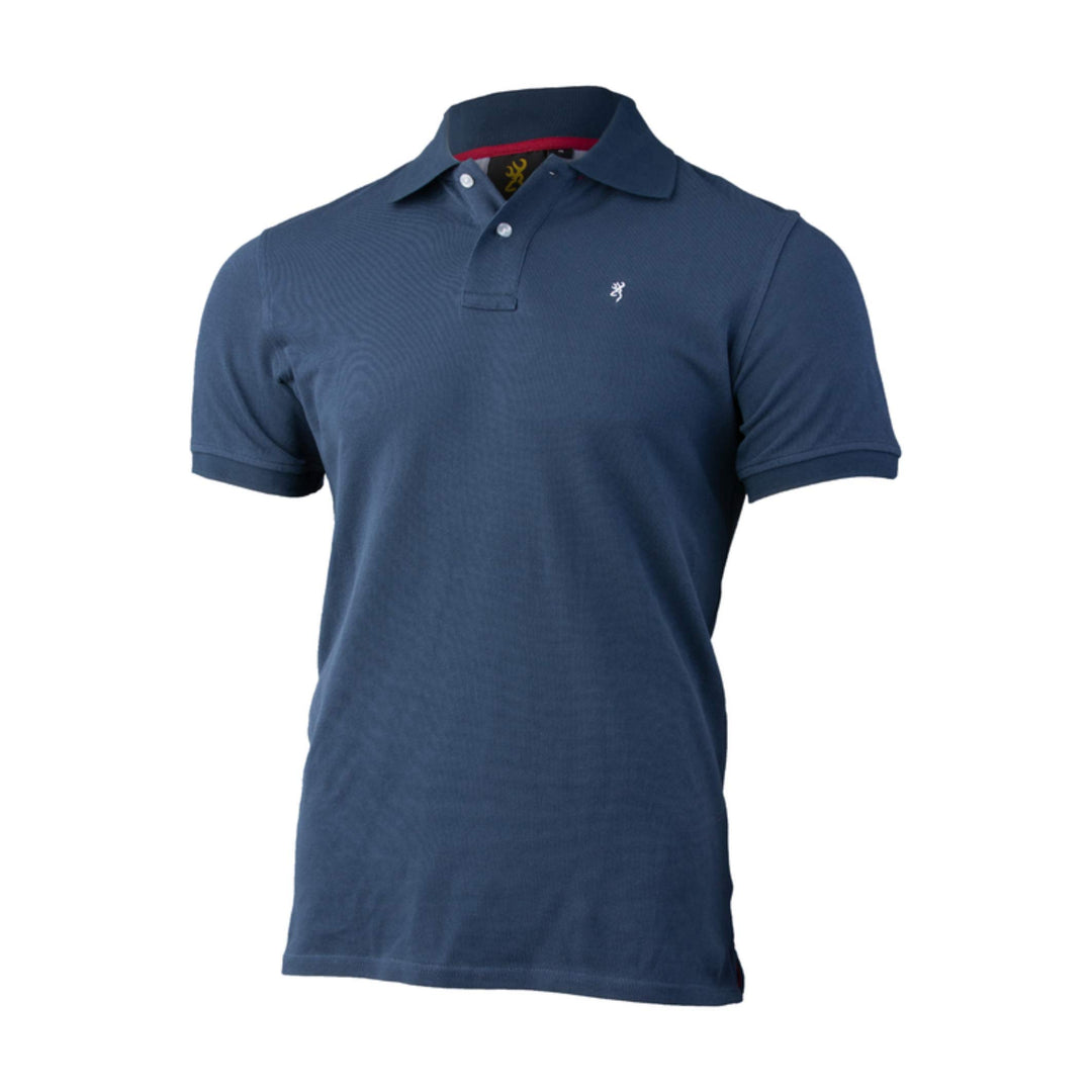 Browning Polo Shirt Ultra blau Poloshirt T-Shirt (S)