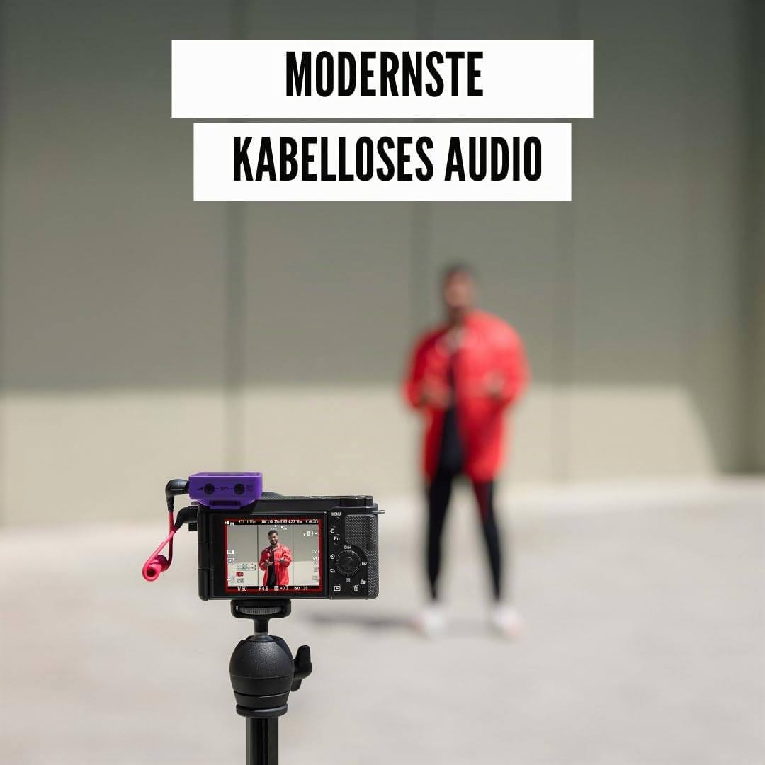 RØDE Wireless GO (Gen 3) – Kompakter kabelloser Mikrofon – Kristallklarer Klang, 32-Bit Float Aufnah