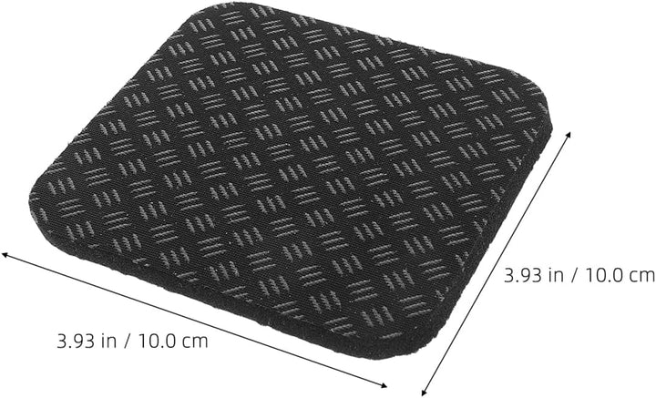 UPKOCH Laufbandmatten Antivibrationsmatten 6 Stück Silikon 10x10x0,5cm Rutschfest Bodenschutz Traini