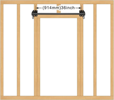 SELEWARE Wandmontierte Klimmzugstange, Heavy Duty Klimmzugstange für die Tür, Multifunktionale Home