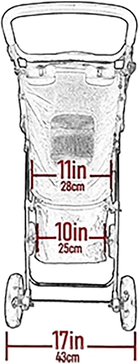 Pet Gear Happy Trails Pet Stroller for Cats/Dogs, Easy Fold with Removable Liner, Storage Basket Jag