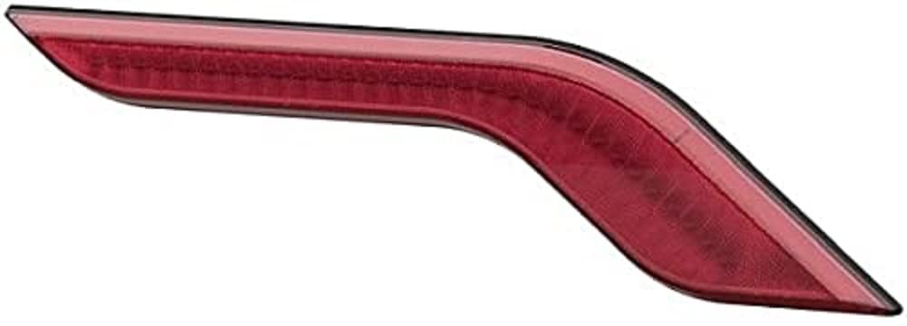 HELLA - Heckleuchte - Shapeline Style - LED - 12/24V - Anbau/geschraubt - Lichtscheibenfarbe: rot -
