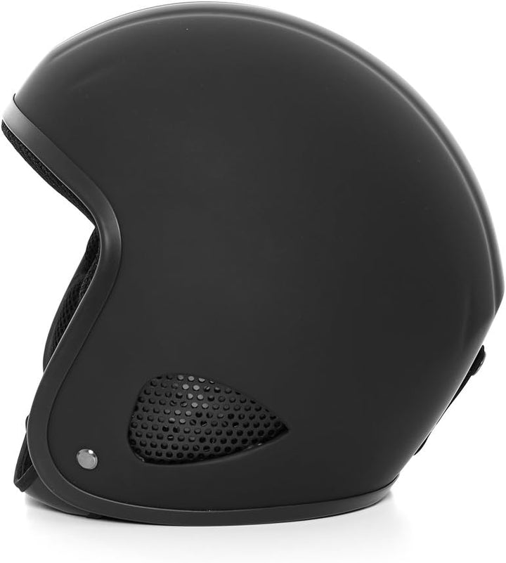 Bores Gensler Kult Jethelm, ECE 22.05, 2 in 1, Schwarz-glanz, Grösse 2XS 50-51 cm (ECE) oder M1 55 c