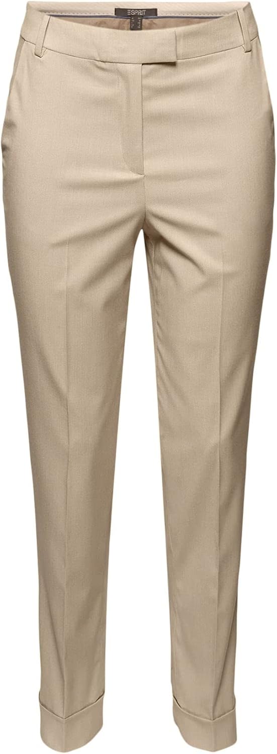 ESPRIT Damen Hose, 270/Beige
