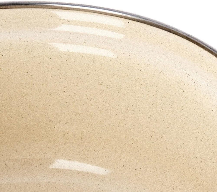 orion group Emaille-Topf Kochtopf Schmortopf emailliert braun Brown 30 cm | 10 L