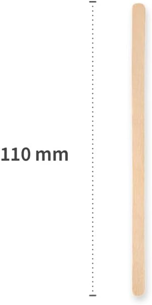 FRANZ MENSCH 10000 Stück NATUREStar Rührstäbchen aus Holz | Holz FSC® 100%, wachsbeschichtet, Box, n