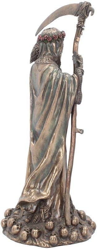 Nemesis Now Dekofigur Santa Muerte, 38 cm, Bronze