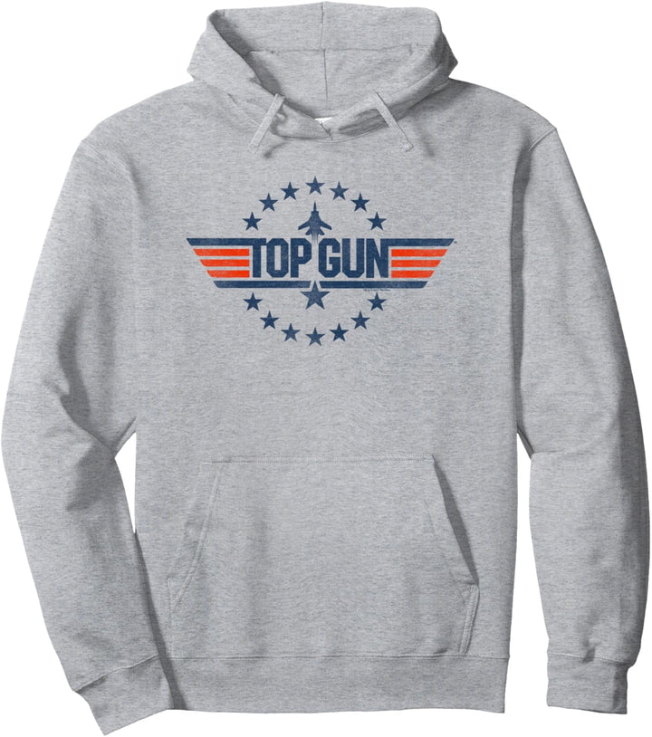 Top Gun Star Logo Pullover Hoodie