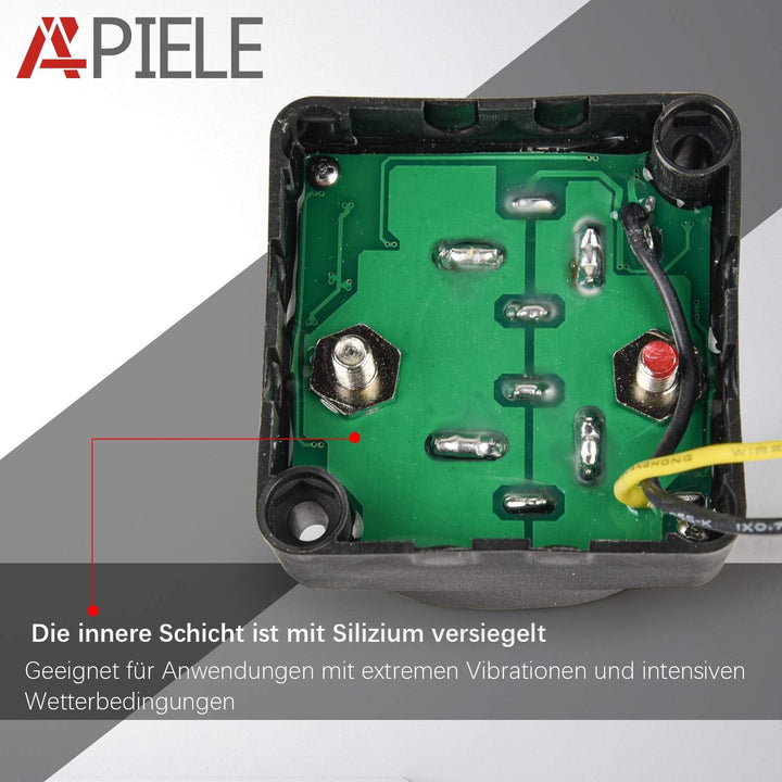 APIELE Doppelbatterie-Isolator-Kit 12 V 140 Ampere Spannungsempfindliches Relais VSR Automatisches L