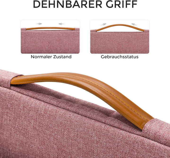 DOMISO 17 Zoll Wasserdicht Laptophülle Laptop Sleeve Case Notebook Hülle Tasche Schutzhülle für 17.3