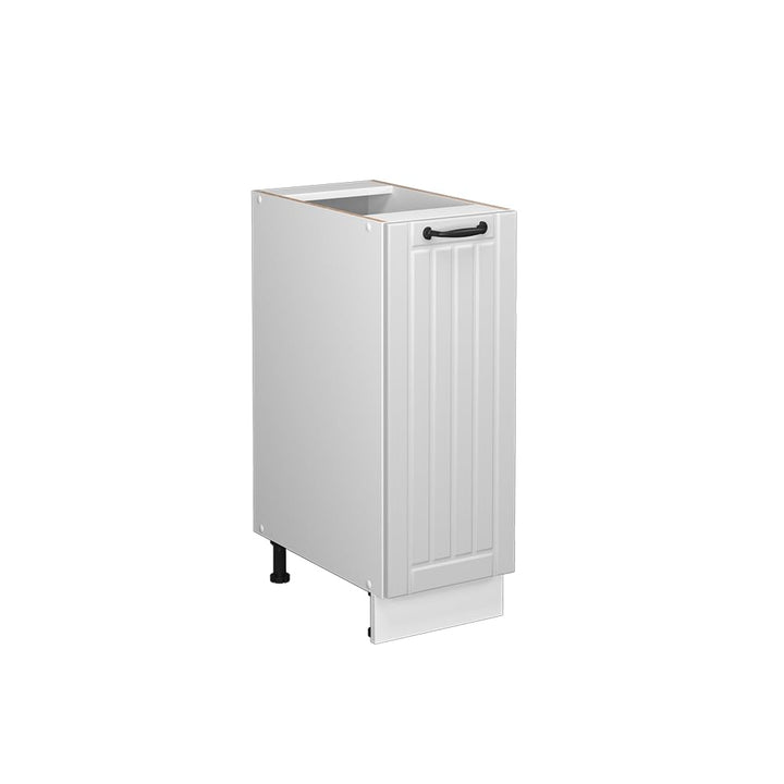 Vicco Apothekerschrank Fame-Line, Weiss, 30 cm ohne Arbeitsplatte Weiss Landhaus Apothekerschrank 30