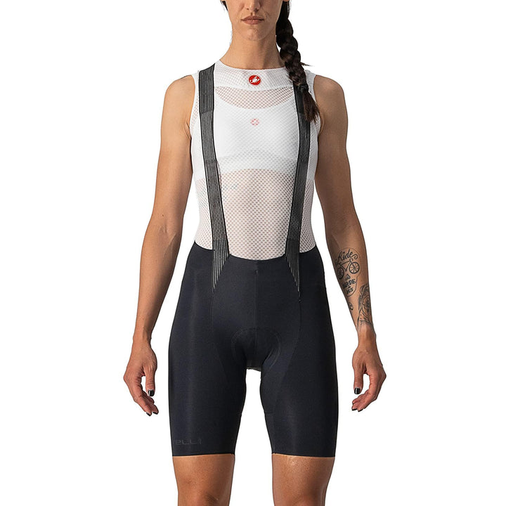CASTELLI Damen Shorts Free Aero Rc W Bibshort, Schwarz-weiss