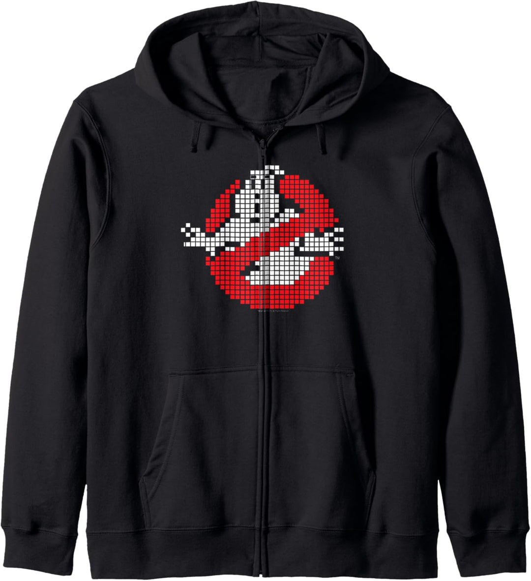 Ghostbusters 8-Bit Logo Kapuzenjacke