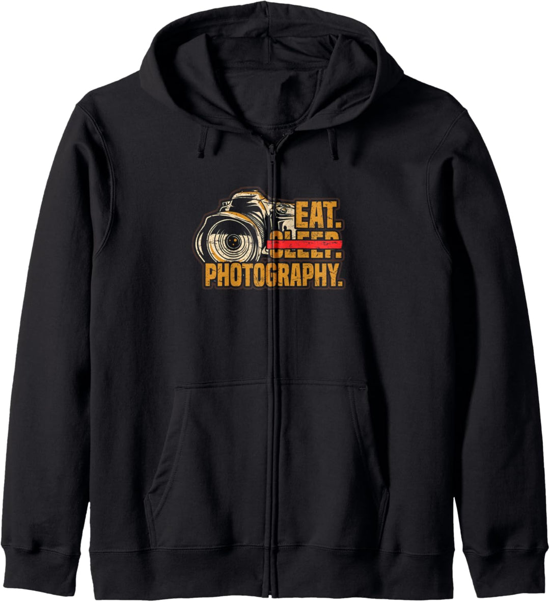 Fotografen Foto Kamera Foto Eat Sleep Fotografie Kapuzenjacke