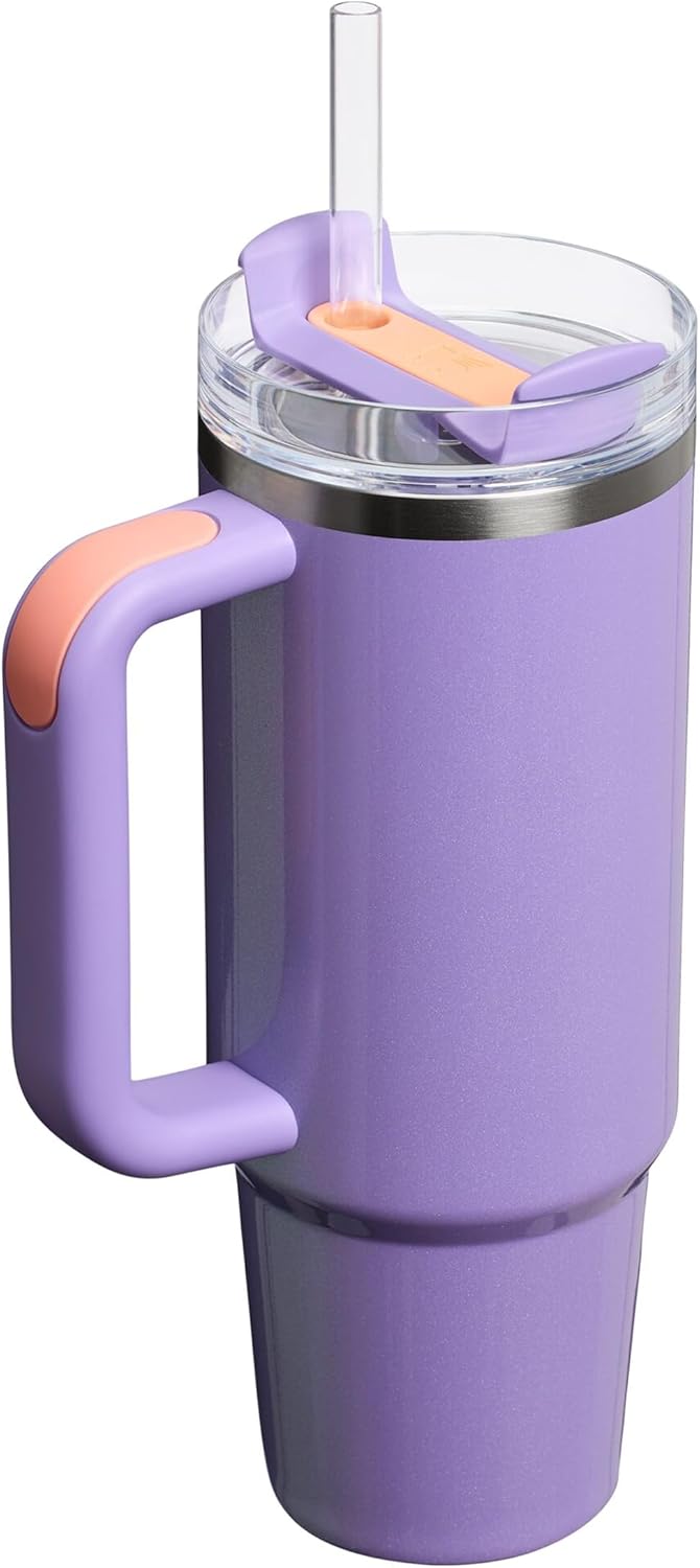 STANLEY 1913 Quencher H2.0 Flowstate Trinkflasche Mit Strohhalm 0.89L - Thermobecher Kühlt 9 Stunden