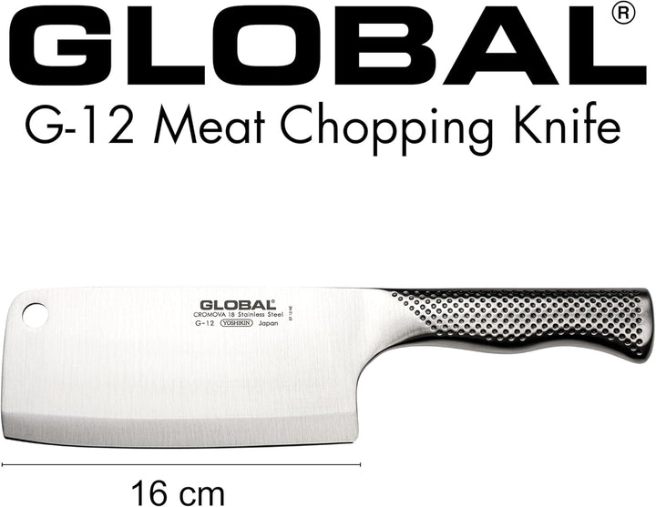 Global G-12 Hackbeil, für Knochen, 16cm, 1