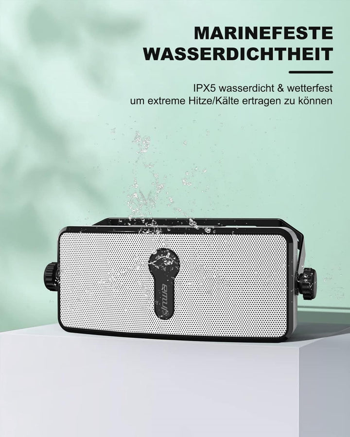 Inwa Bluetooth Outdoor Lautsprecher, Wandlautsprecher, Unbegrenzte Anzahl Synchronisiert, 17 * 10 *