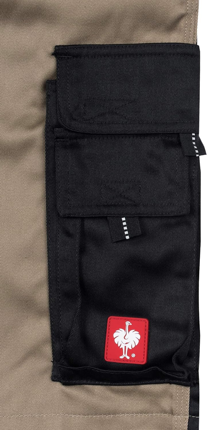 Herren Arbeitsshorts e.s.Image 50 Khaki/Schwarz, 50 Khaki/Schwarz