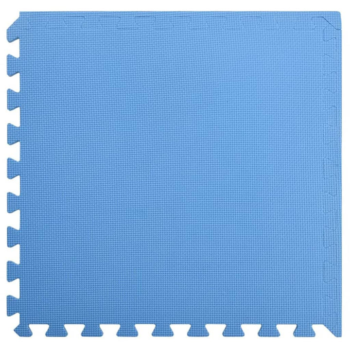 vidaXL 24x Bodenmatte 8,64 m² EVA-Schaum Blau Schutzmatten Puzzlematten Bodenschutzmatten Sportmatte