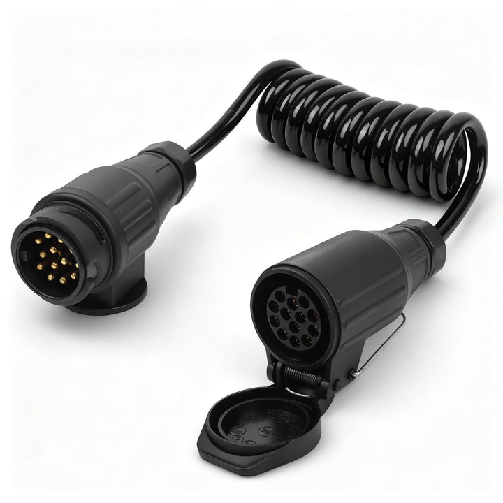 Anhängerkabel 13 Polig mit Stecker 1.8M, Anhänger kabelbaum 13 Polig, 13 Polig Stecker auf 13 Polig