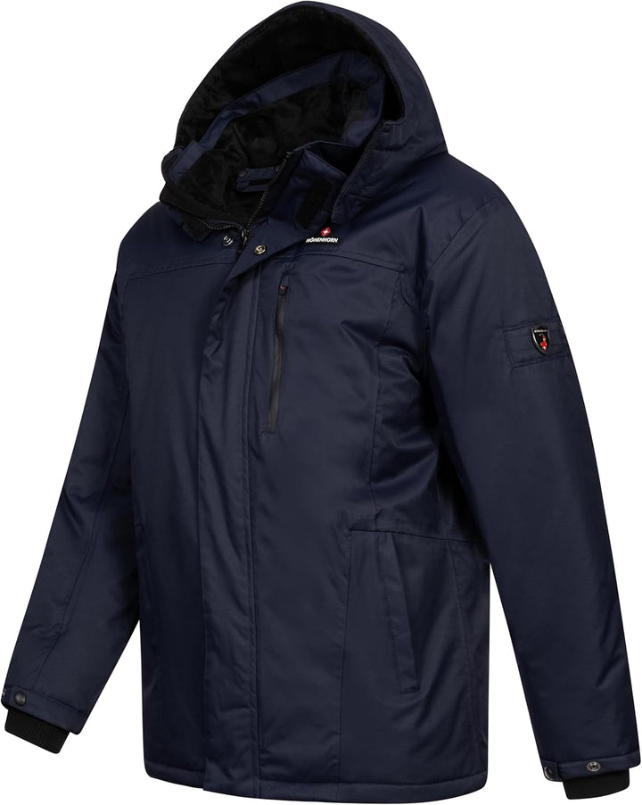 Höhenhorn Starsgard Herren Winter Jacke Wasserdicht Atmungsaktive Funktionsjacke M Dunkelblau, M Dun