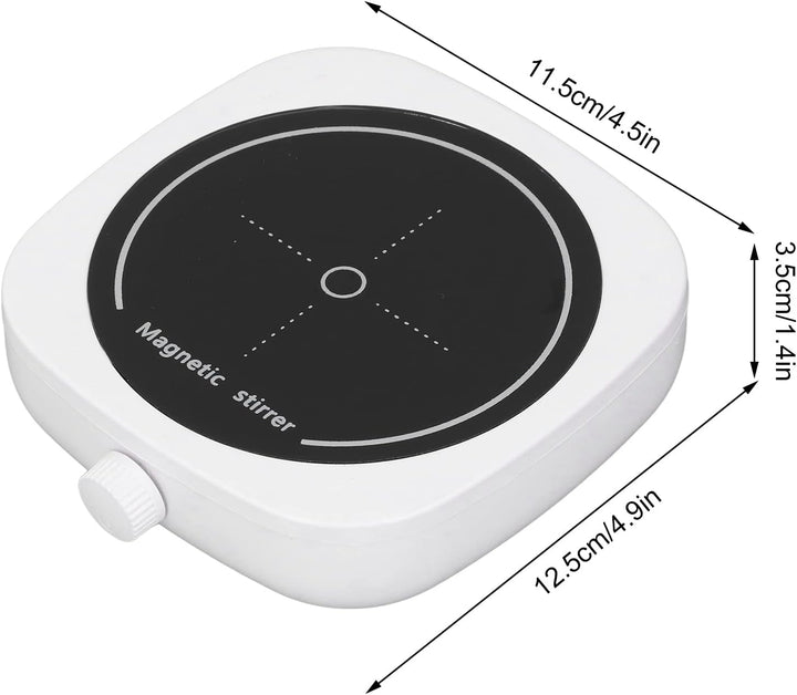 Zerodis Magnetrührer, Leiser USB-betriebener Magnetischer Flüssigkeitsmischer in Mini-Grösse Zum Mis
