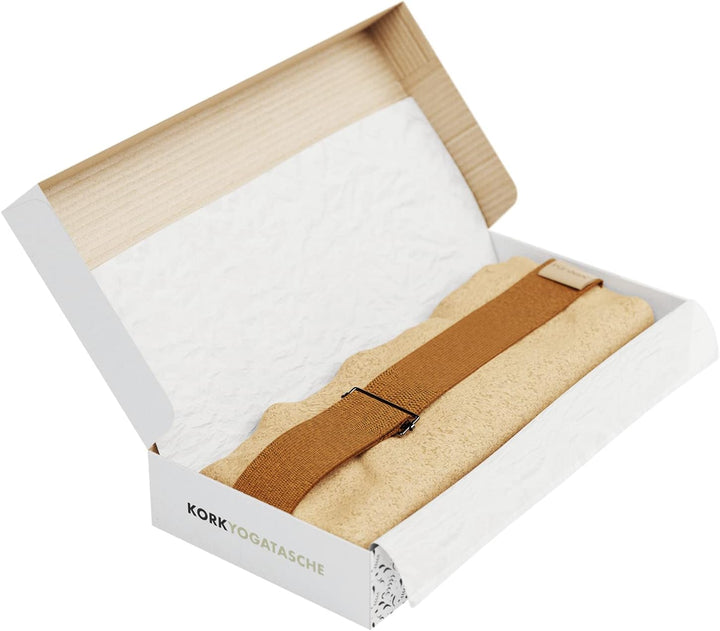 Kintex Kork Yogatasche mit Tragegurt, 70 cm, Tragetasche für Yogamatten und Yogazubehör, Sporttasche