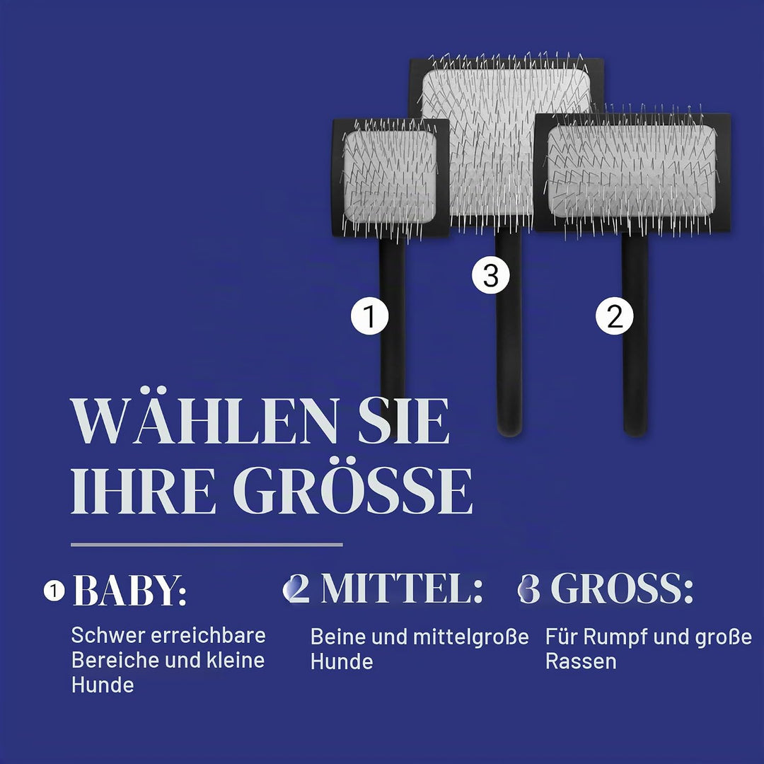 Chris Christensen Big K Slicker Bürste, Pflegen wie EIN Profi, Fluff Entwirrung Stil, spart Zeit & E