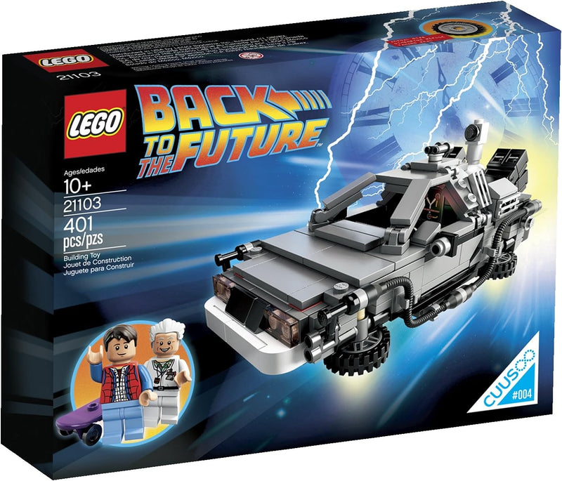 LEGO 21103 Zurück in die Zukunft – Die Delorean Zeitmaschine