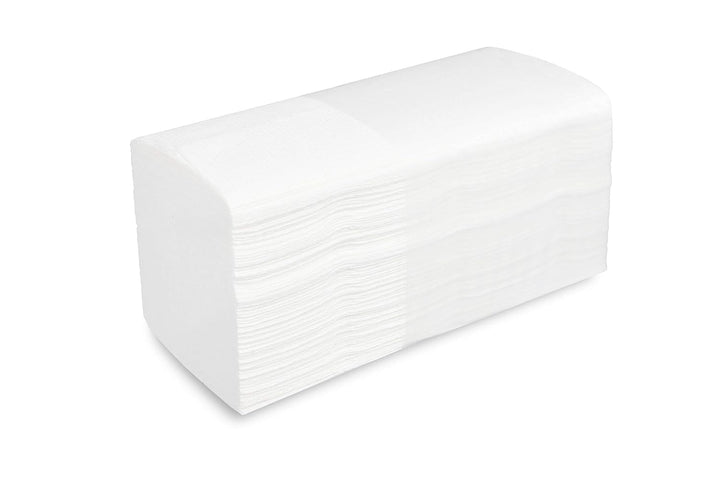 Quicky Papierhandtuch, Z-Interfold, 21 x 32 cm, 3 lagig, hochweiss, 2560 Blatt, 1er Pack (1 x 1 Stüc