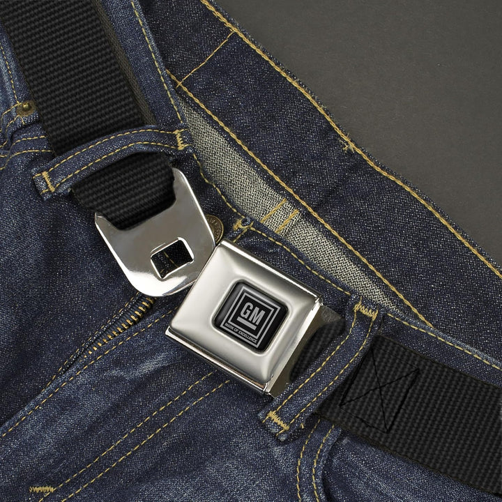 Buckle-Down Sicherheitsgurt, 2,5 cm breit, 50,8 cm lang, Schwarz - mehrfarbig - 4 cm Breit-61 cm- 97