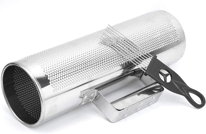 Metal Guiro Shaker mit Scraper Music Teaching Aids Percussion Instrument