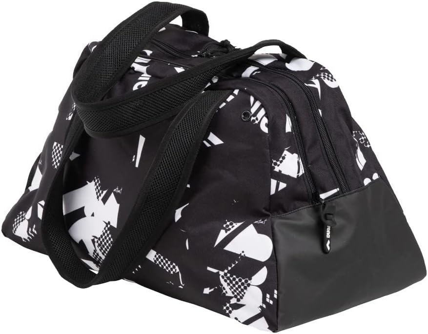 ARENA Unisex-Adult Fast Shoulder Bag Allover Taschen Einheitsgrösse Schwarz, Einheitsgrösse Schwarz