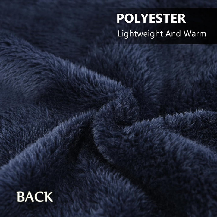 SIVENKE Damen Poncho Fleece Tragbare Decke, Karierte Schossdecke Bequemer Poncho Plüschdecken Überwu