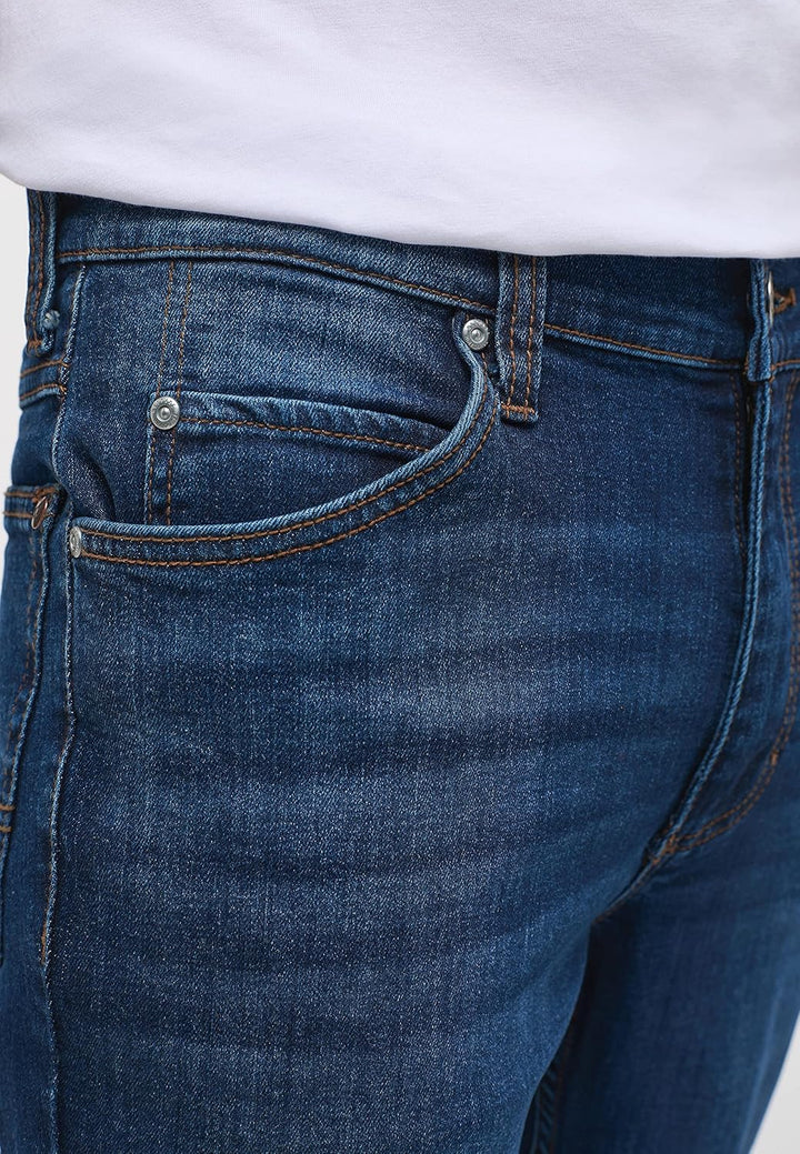 MUSTANG Herren Tramper Straight Jeans 30W / 30L Mittelblau 643, 30W / 30L Mittelblau 643