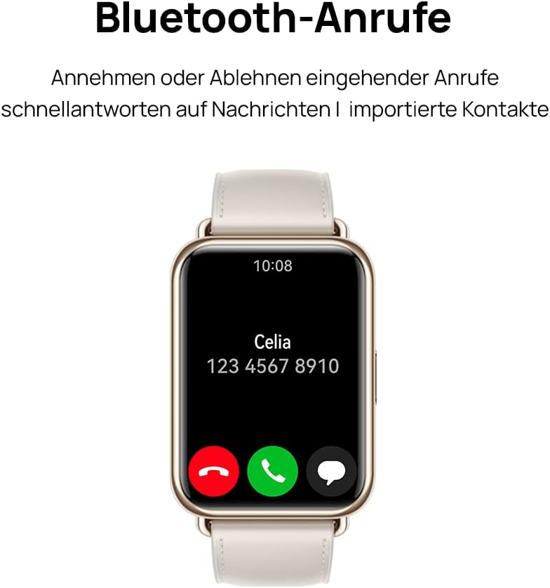 HUAWEI WATCH FIT 2 SmartWATCH, 1,74''HUAWEI FullView-Display,Bluetooth-Anrufe, Gesundheitsmanagement