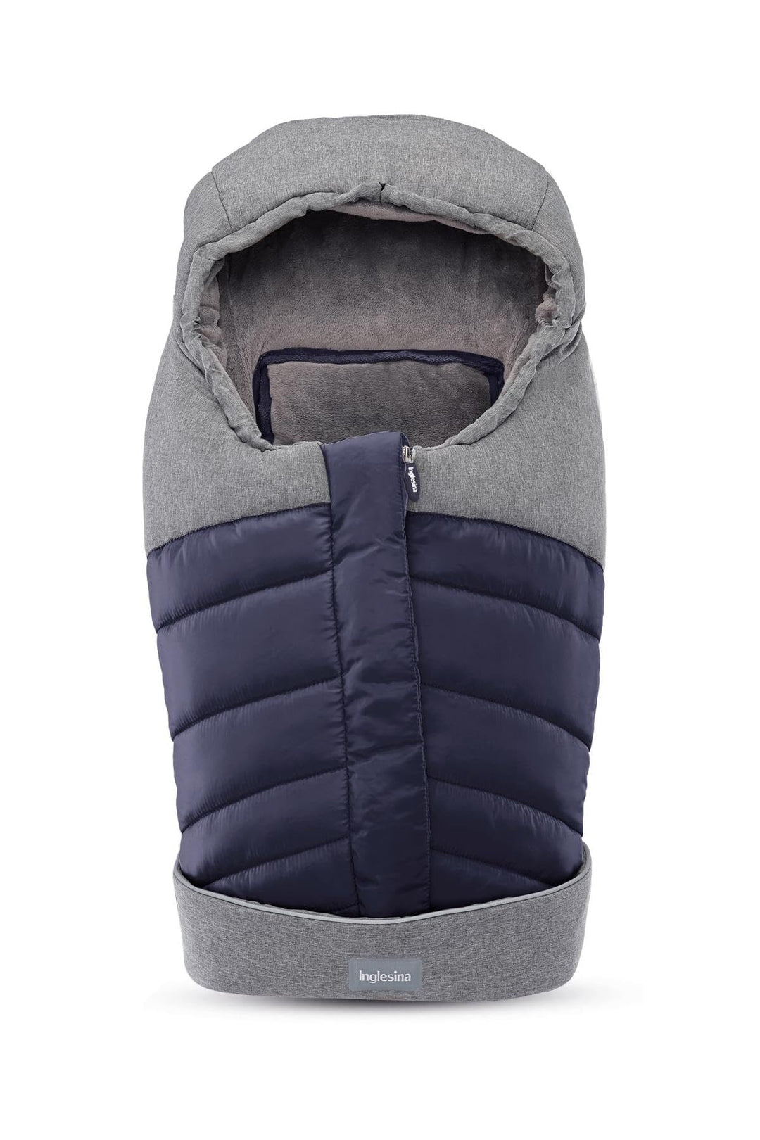 Inglesina Thermischer Winterfusssack, Blau, Warm für die Wiege, Wasserdichtes Gewebe, Weiches und Wa