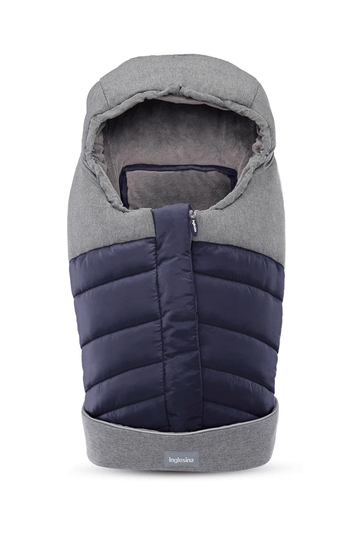 Inglesina Thermischer Winterfusssack, Blau, Warm für die Wiege, Wasserdichtes Gewebe, Weiches und Wa