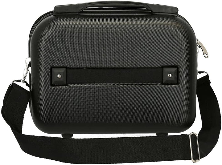 Pepe Jeans Cromwell Adaptable Kulturbeutel, Schwarz, 29 x 21 x 15 cm, starres ABS, 9,14 l, 0,63 kg