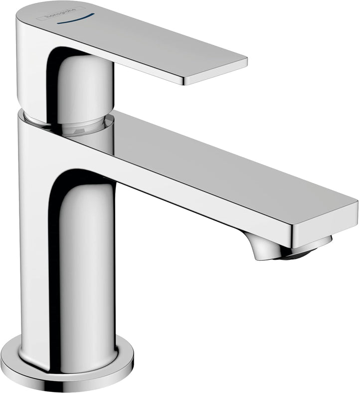 hansgrohe Standventil Rebris E, Wasserhah Bad für Kaltwasser mit Auslauf Höhe 80 mm, Badarmatur wass